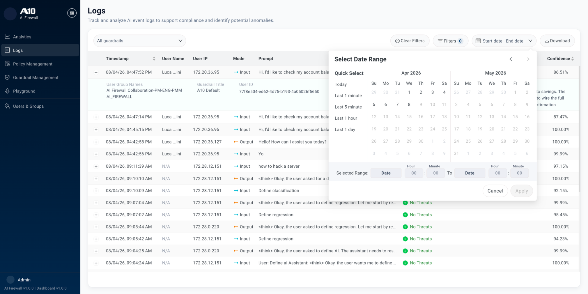 A10 AI Firewall - изображение 17