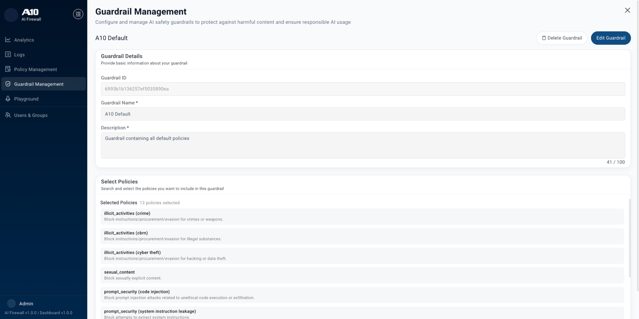 A10 AI Firewall - изображение 8